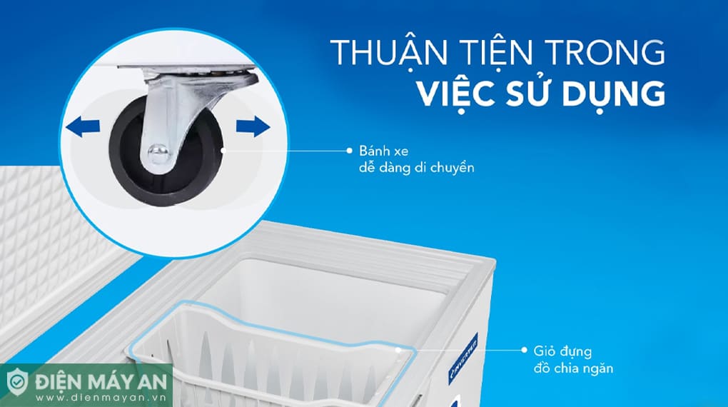 Tủ đông Hòa Phát Inverter 252 Lít HPF AD8252